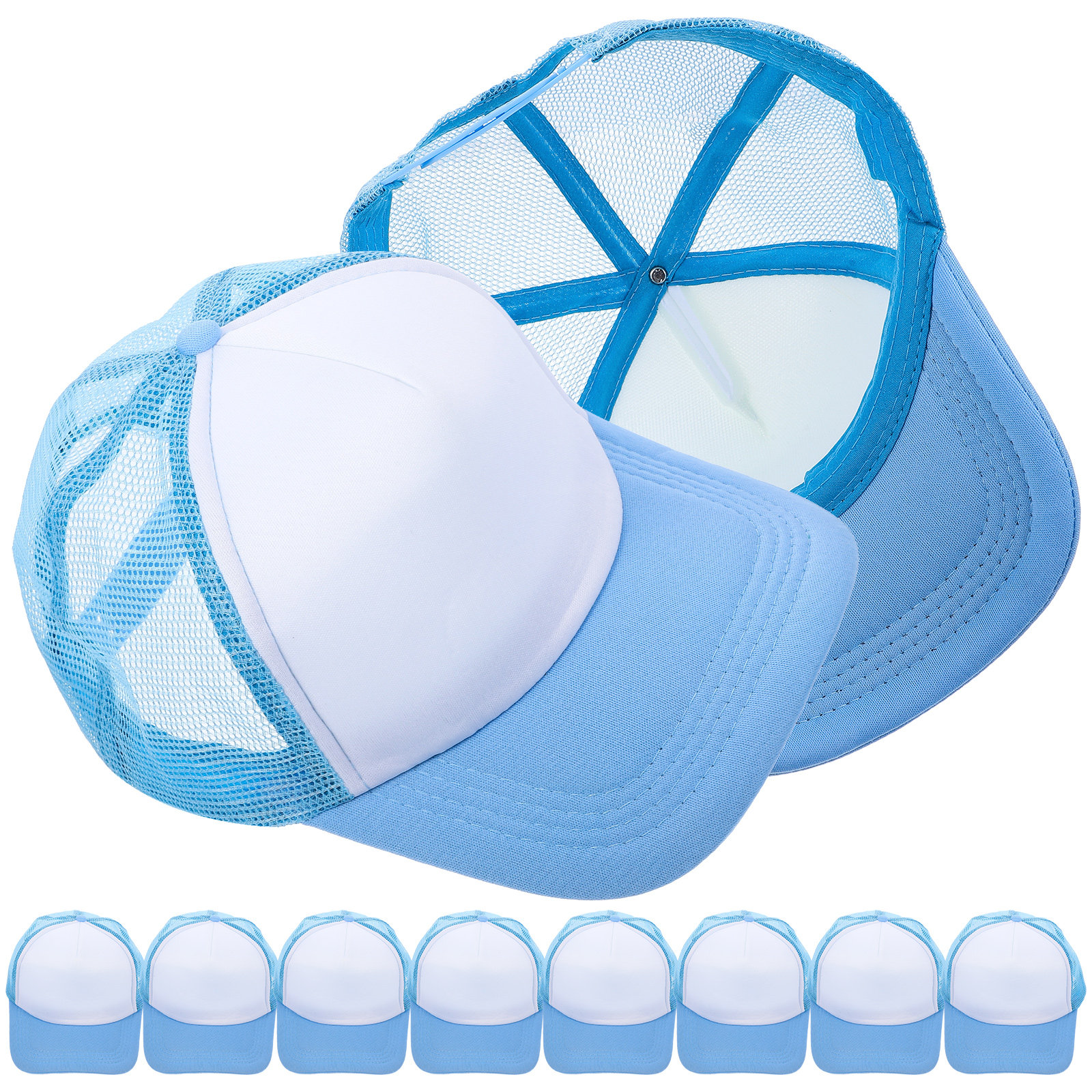 10Pcs Sublimation Blank Baseba - Hat Sublimation Blank บทวิจารณ์และราคา