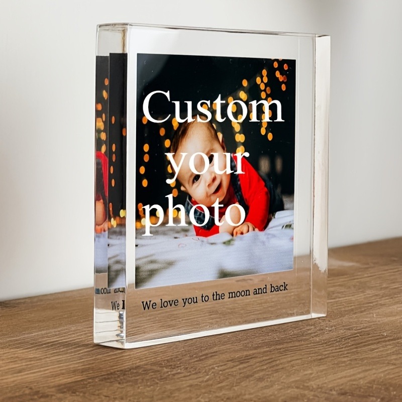 Custom Personal 2D Flat Acryli - Photo Acrylic Block บทวิจารณ์และราคา