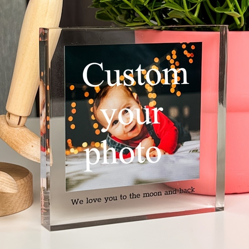Custom Personal 2D Flat Acryli - Photo Acrylic Block บทวิจารณ์และราคา