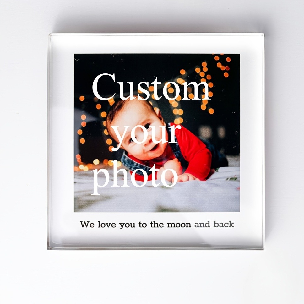 Custom Personal 2D Flat Acryli - Photo Acrylic Block บทวิจารณ์และราคา