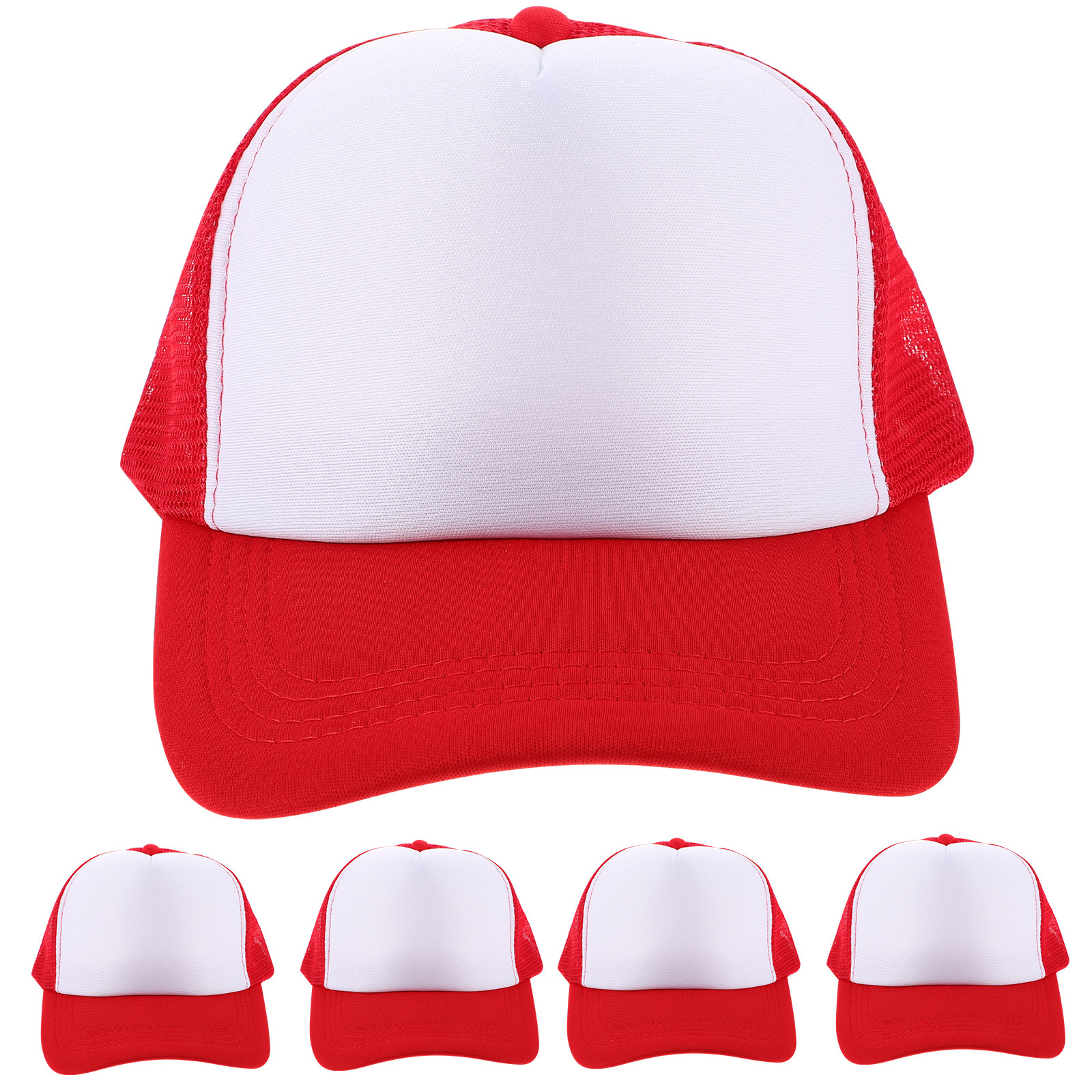 5Pcs DIY Blank Baseball Caps S - Hat Sublimation Blank บทวิจารณ์และราคา