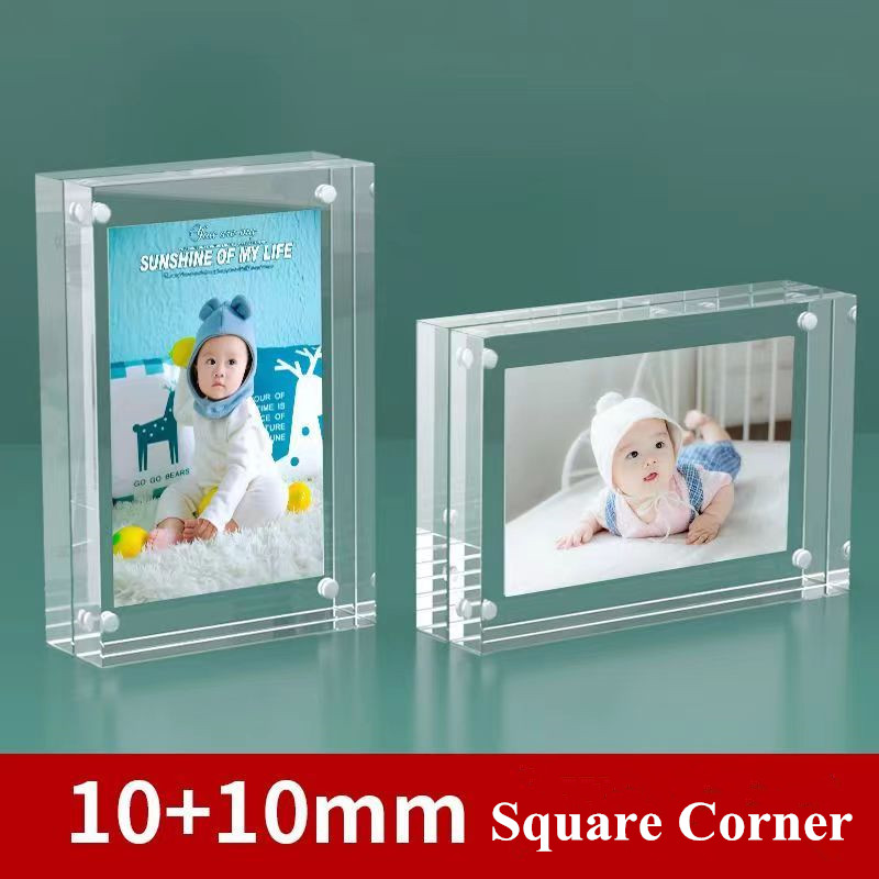 4x6cm / 6x9cm Double Sided Mag - Photo Acrylic Block บทวิจารณ์และราคา