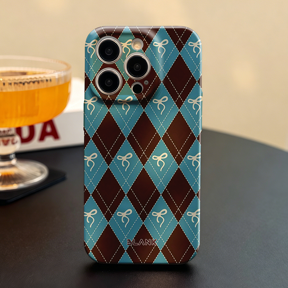 Argyle Bow Print For Samsung G - Phone Case Blank Print บทวิจารณ์และราคา
