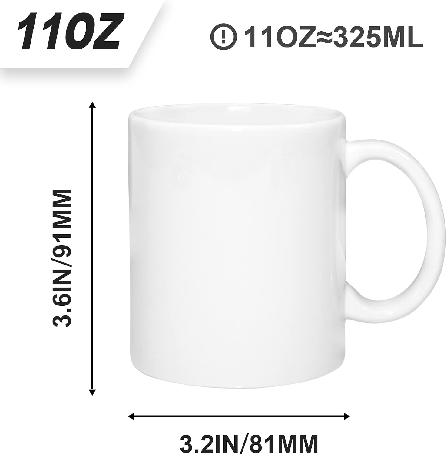 36 Sublimation Blanks White Ce - Sublimation Mug White บทวิจารณ์และราคา