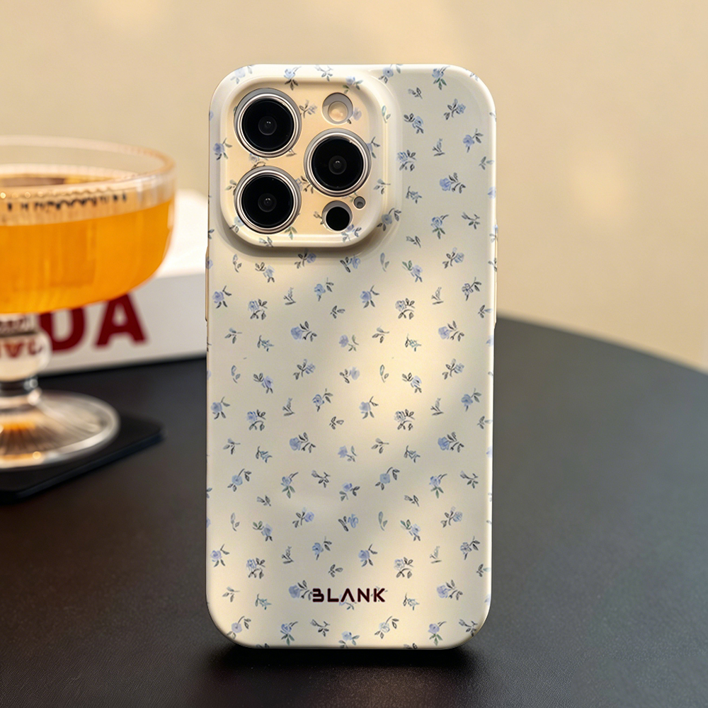 Pale Blue Floral Print For Sam - Phone Case Blank Print บทวิจารณ์และราคา