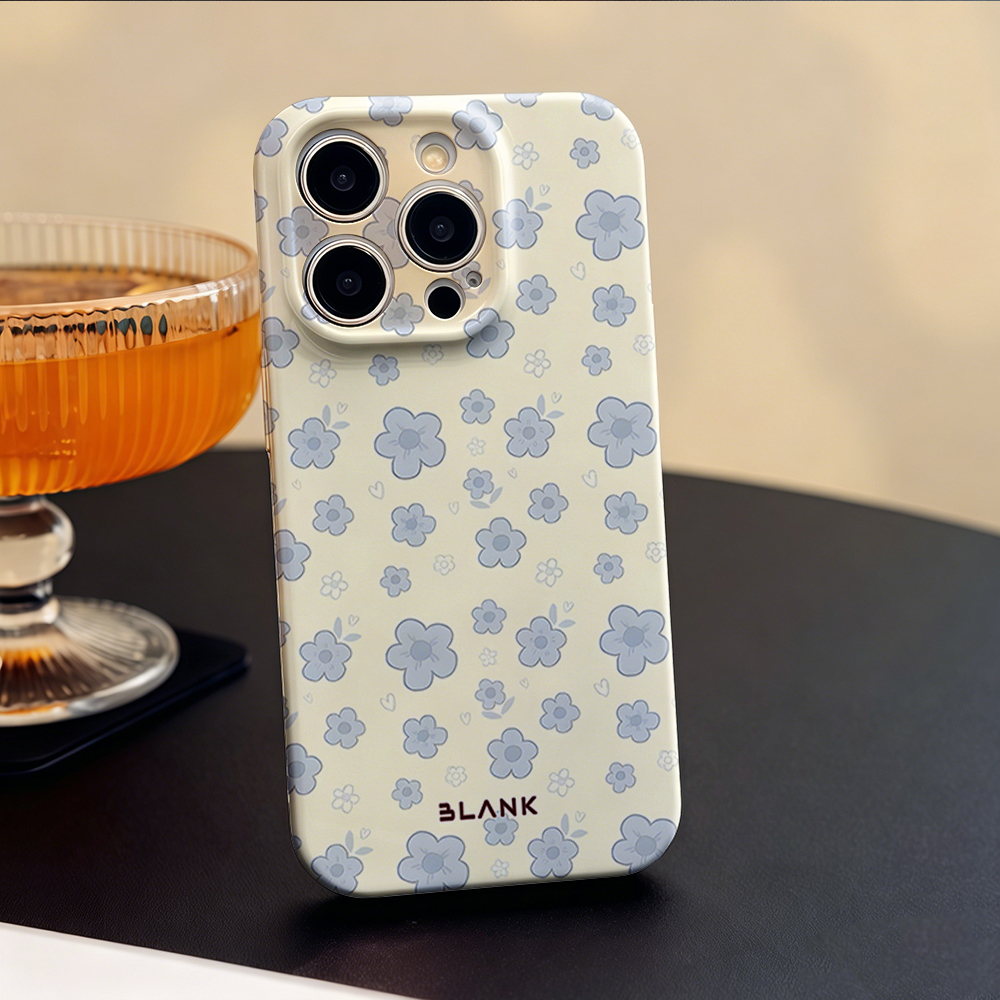 Pale Blue Floral Print For Sam - Phone Case Blank Print บทวิจารณ์และราคา