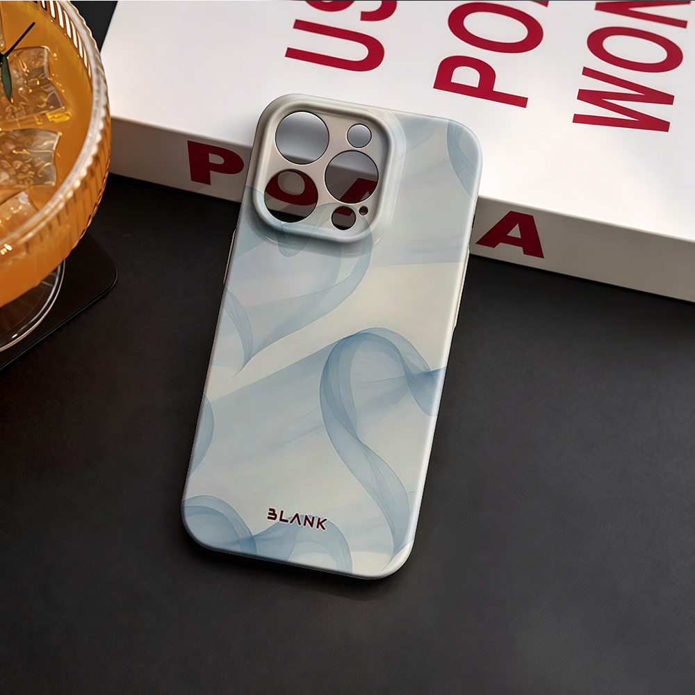 Pale Blue Floral Print For Sam - Phone Case Blank Print บทวิจารณ์และราคา