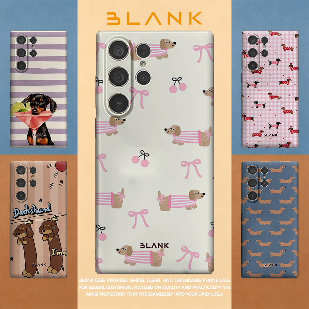 Dachshund Cherry Bow Print For - Phone Case Blank Print บทวิจารณ์และราคา