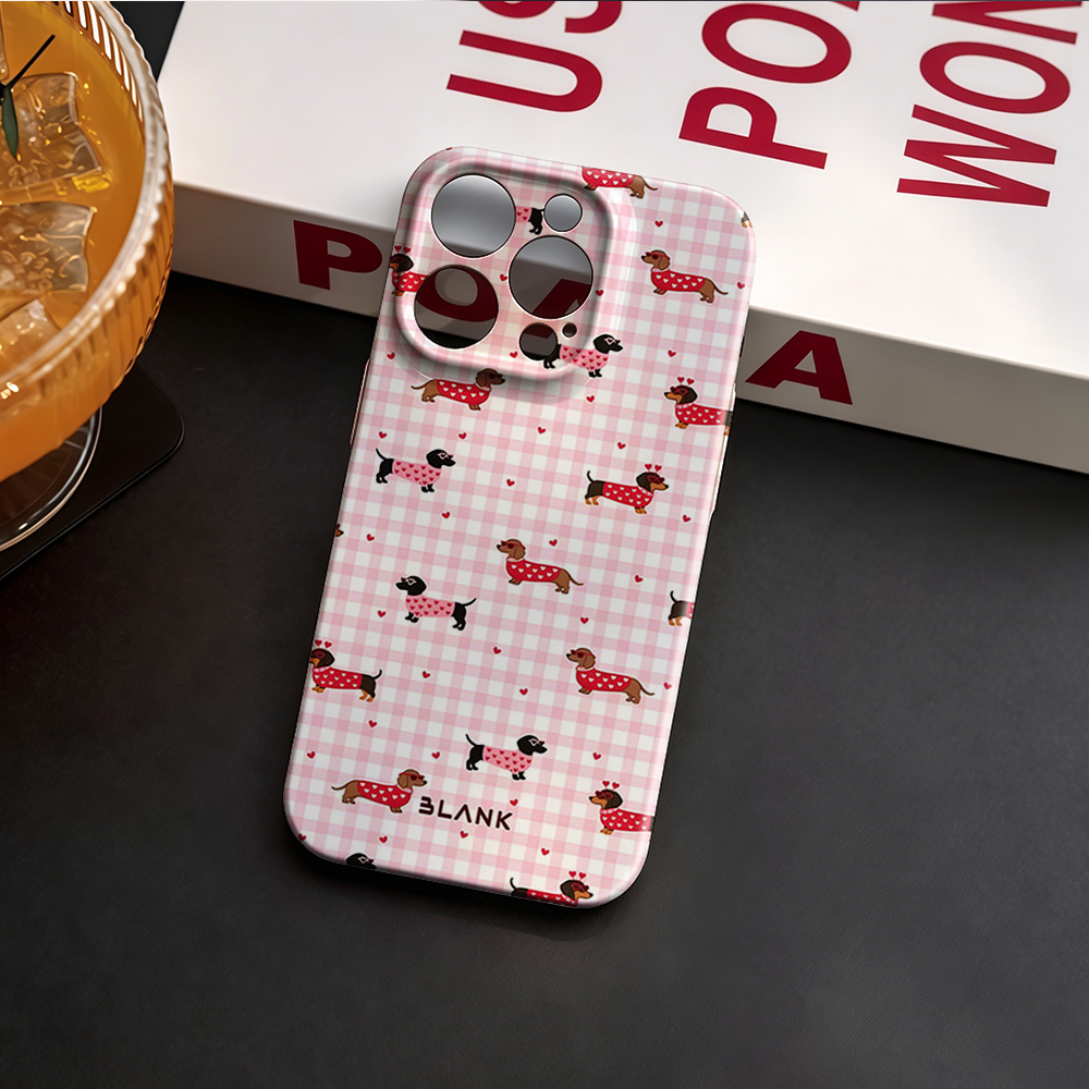 Dachshund Cherry Bow Print For - Phone Case Blank Print บทวิจารณ์และราคา