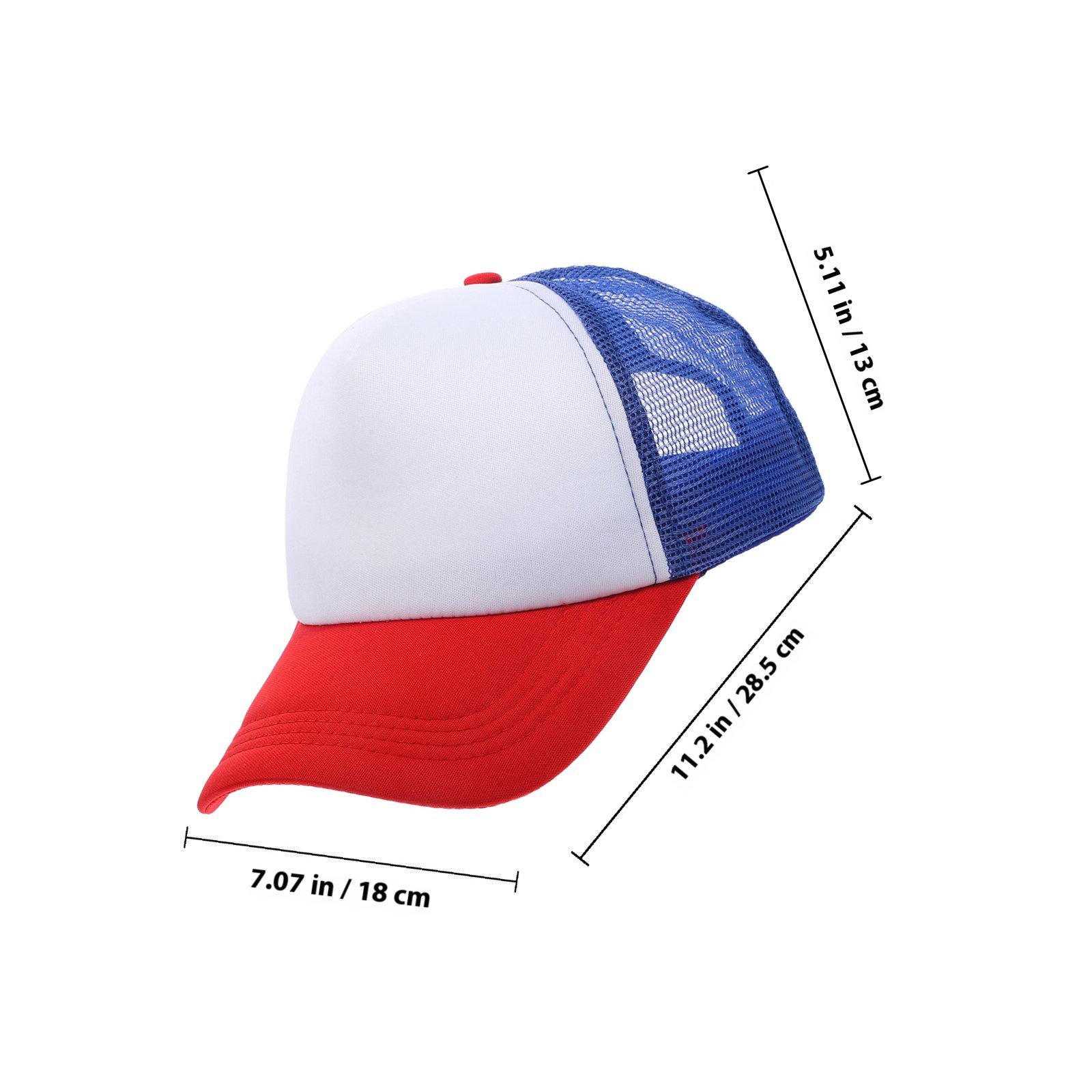 10Pcs Blank Baseball Caps Mesh - Hat Sublimation Blank บทวิจารณ์และราคา