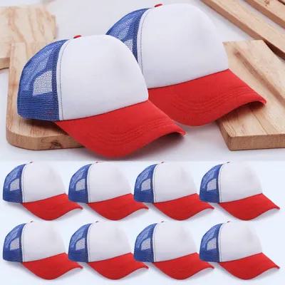 10Pcs Blank Baseball Hats Mesh - Hat Sublimation Blank บทวิจารณ์และราคา