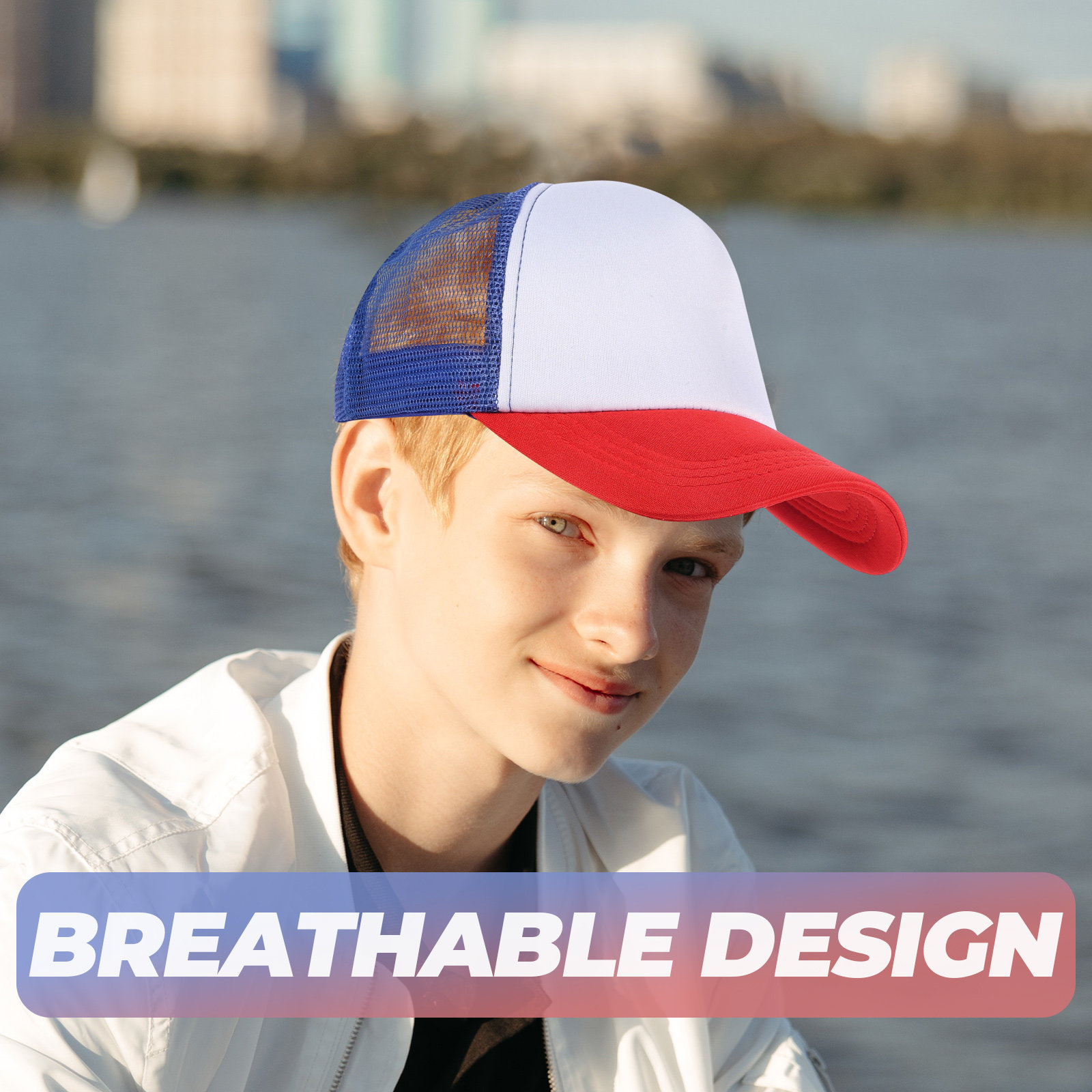 10Pcs Blank Baseball Hats Mesh - Hat Sublimation Blank บทวิจารณ์และราคา