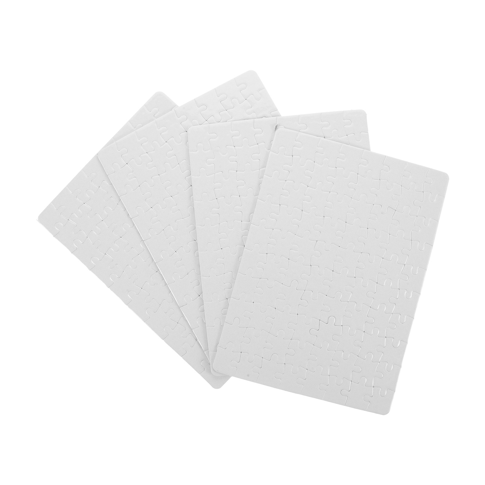 4 Sheets Sublimation White Puz - Puzzle Blank White บทวิจารณ์และราคา