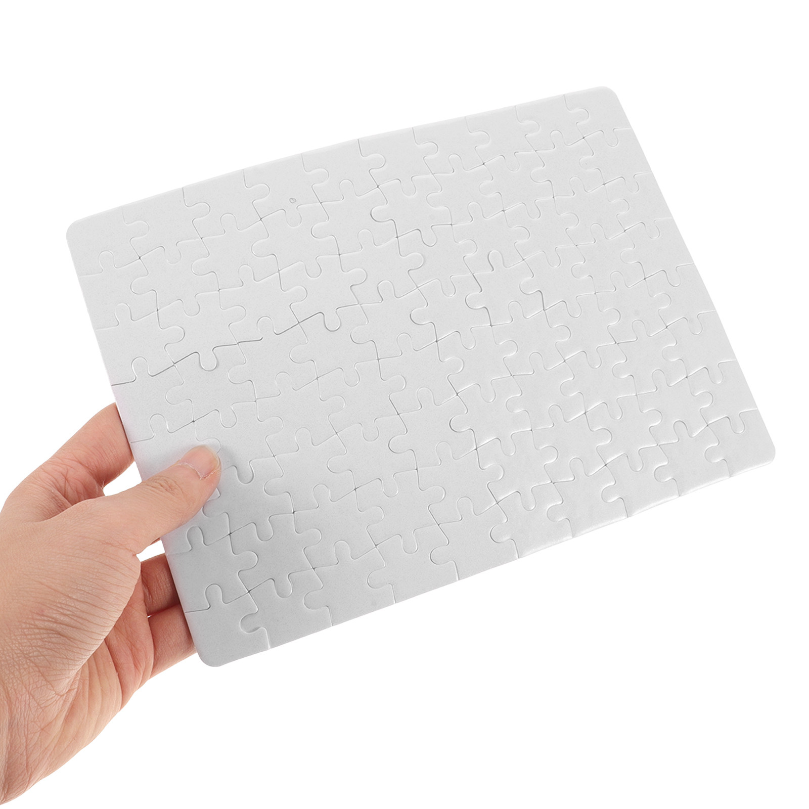 4 Sheets Sublimation White Puz - Puzzle Blank White บทวิจารณ์และราคา