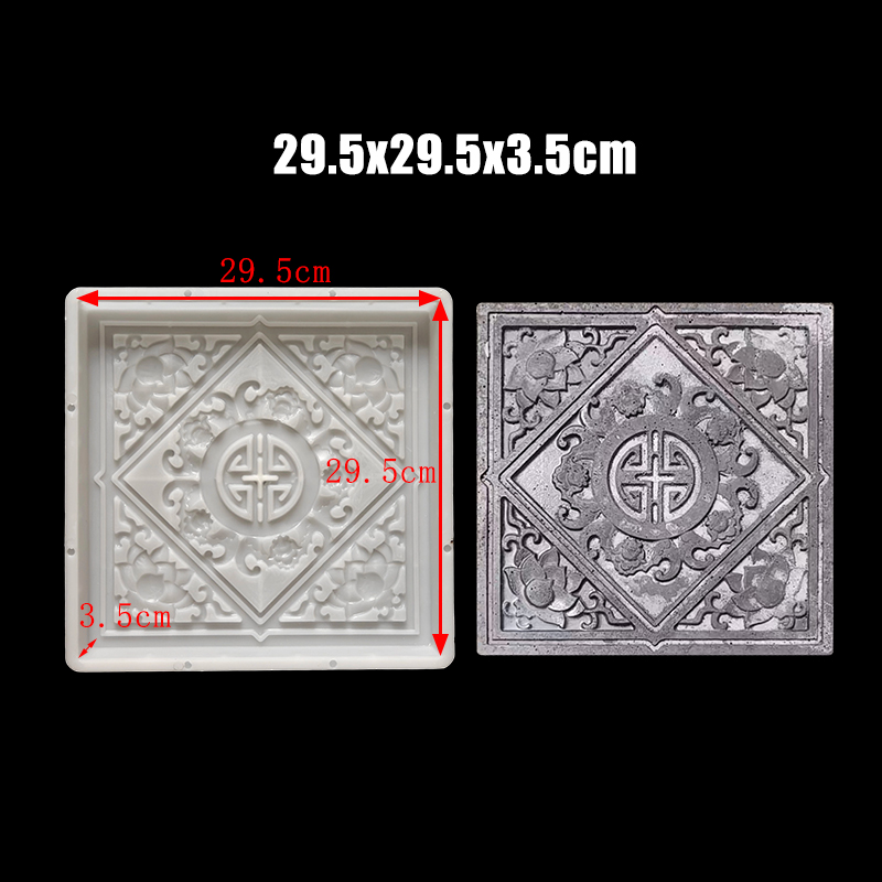 Step Stone Cement Mold Square  - Ceramic Tile Blank บทวิจารณ์และราคา
