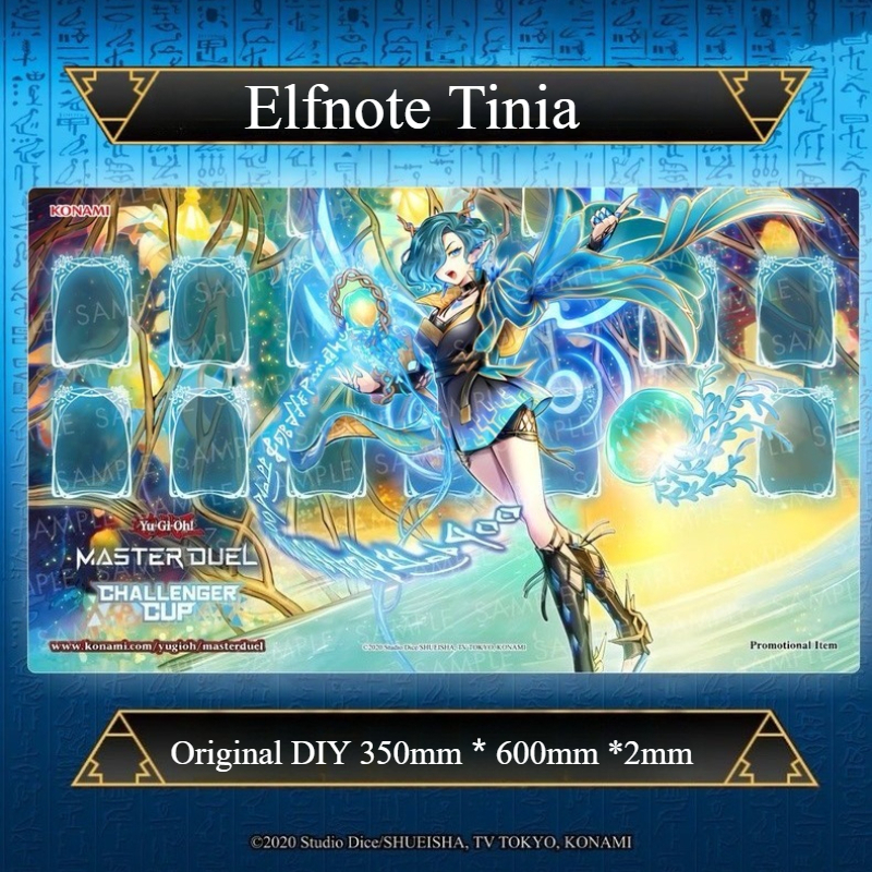 Yugioh Elfnote Tinia Play Mat  - Door Mat Blank บทวิจารณ์และราคา