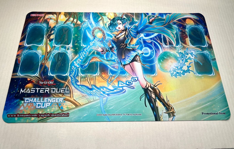 Yugioh Elfnote Tinia Play Mat  - Door Mat Blank บทวิจารณ์และราคา