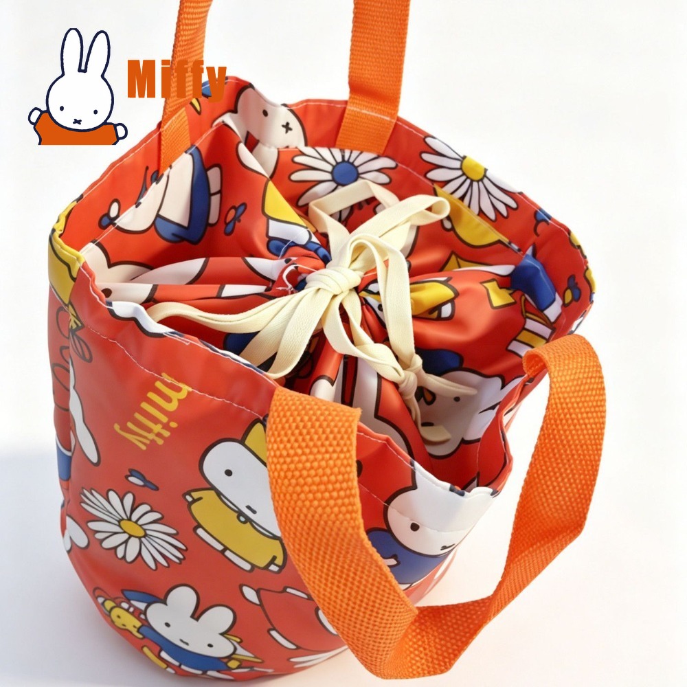 Kawaii Miffy Lunch Bag Cute Ra - Tote Bag Sublimation บทวิจารณ์และราคา
