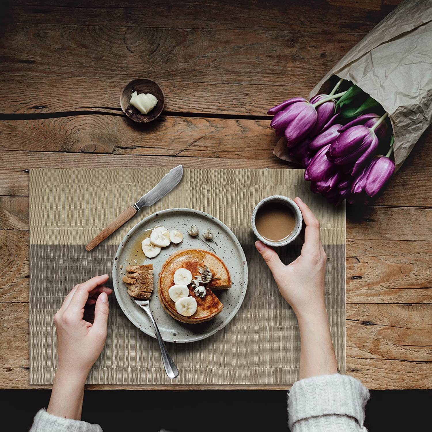Placemats for Dining Table PVC - Door Mat Blank บทวิจารณ์และราคา