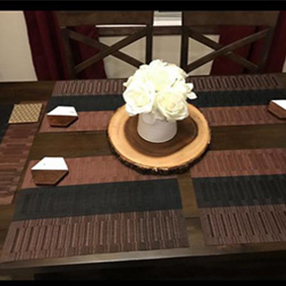 Placemats for Dining Table PVC - Door Mat Blank บทวิจารณ์และราคา