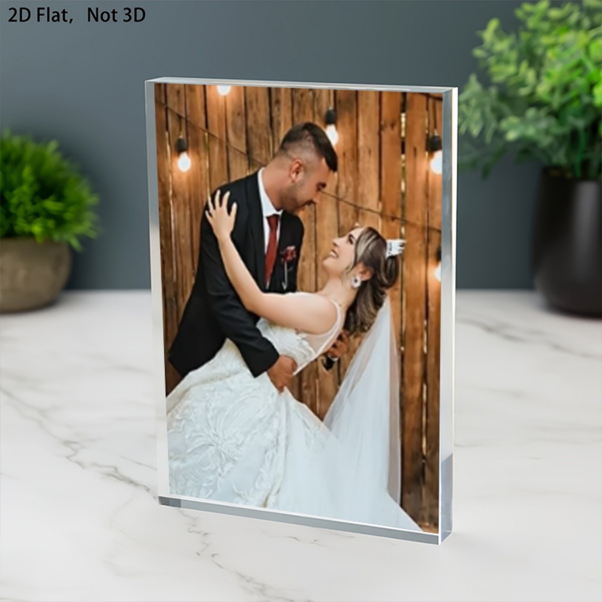 Personalized 2D Flat Acrylic P - Photo Acrylic Block บทวิจารณ์และราคา
