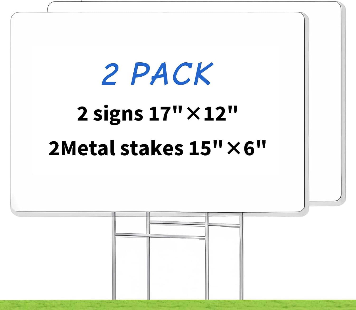 Blank Yard Signs with Stakes,  - Yard Sign Blank บทวิจารณ์และราคา