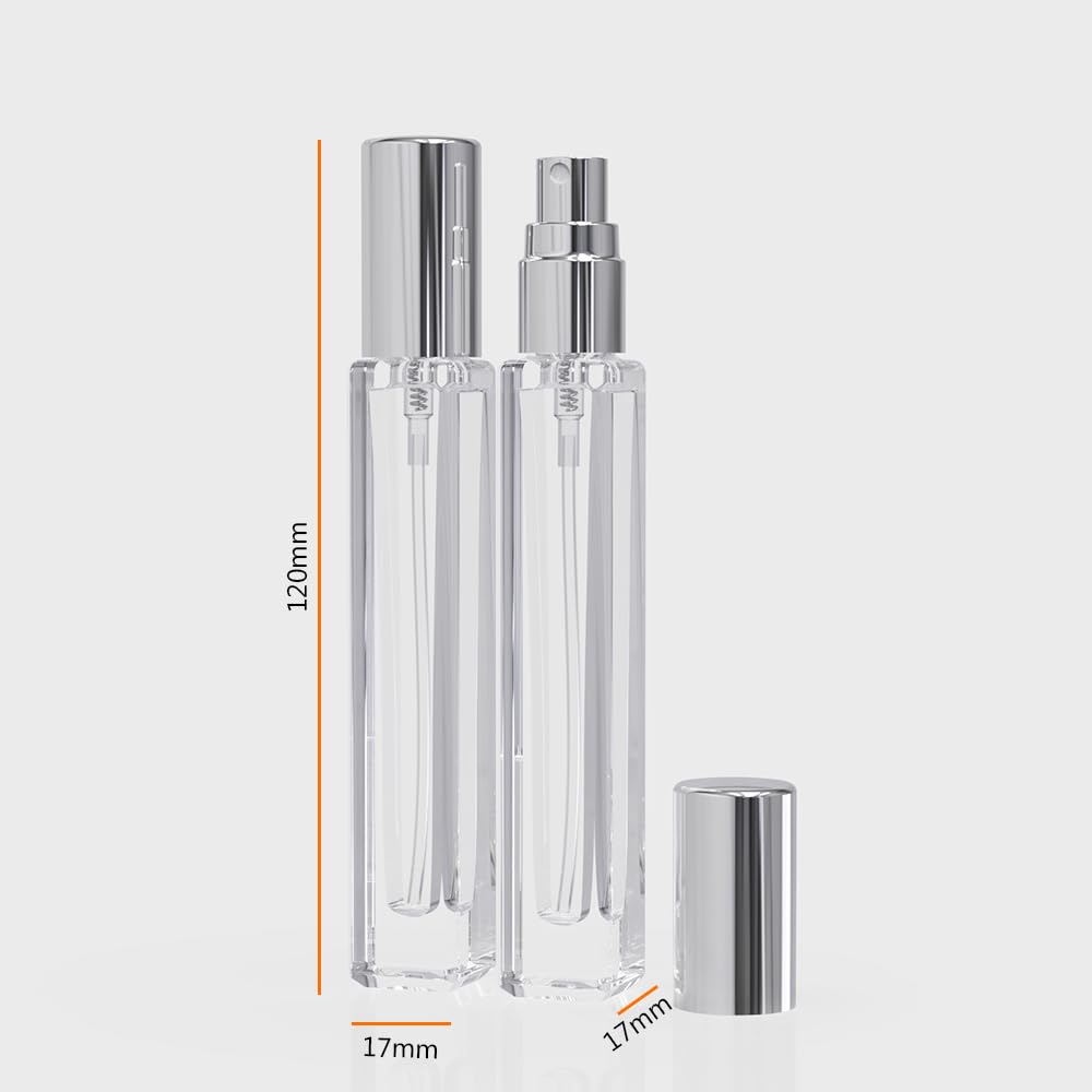 5-Piece Cologne Atomizer Empty - Water Bottle Blank บทวิจารณ์และราคา