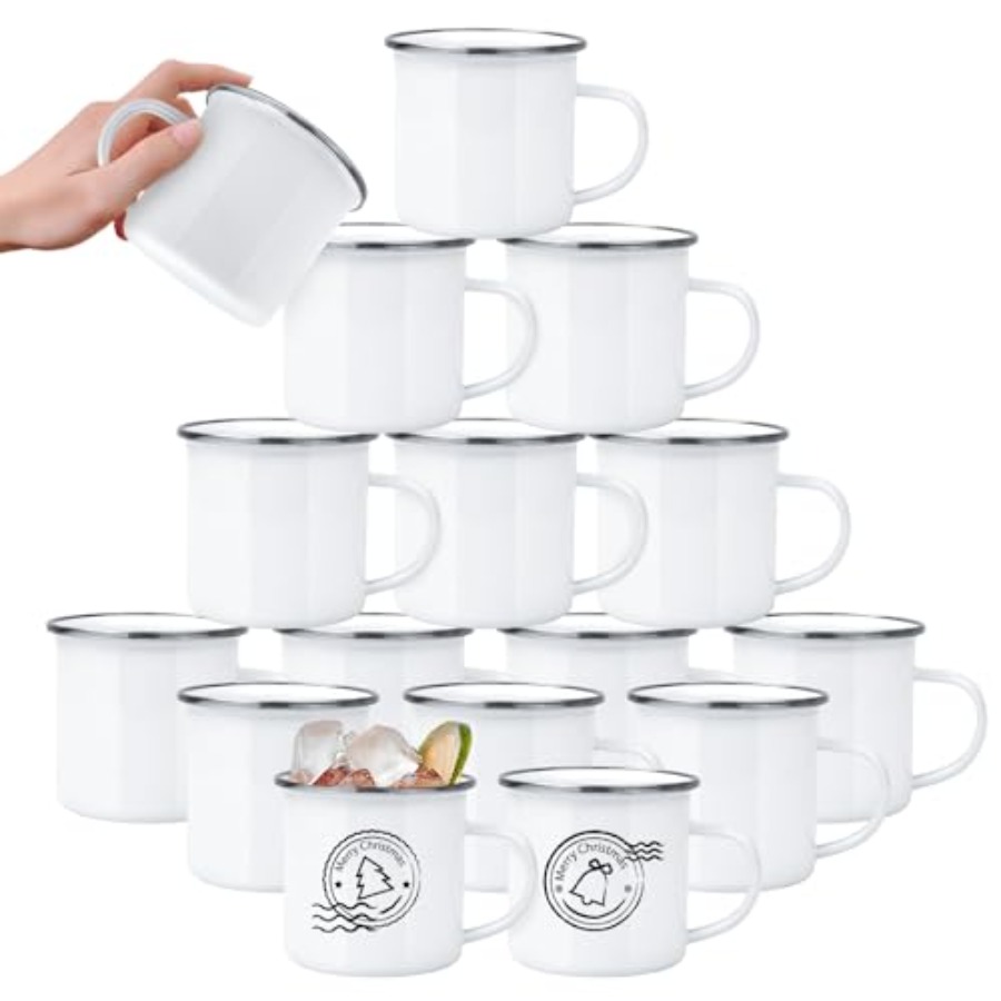16 Pack Sublimation Blanks Ena - Sublimation Mug White บทวิจารณ์และราคา