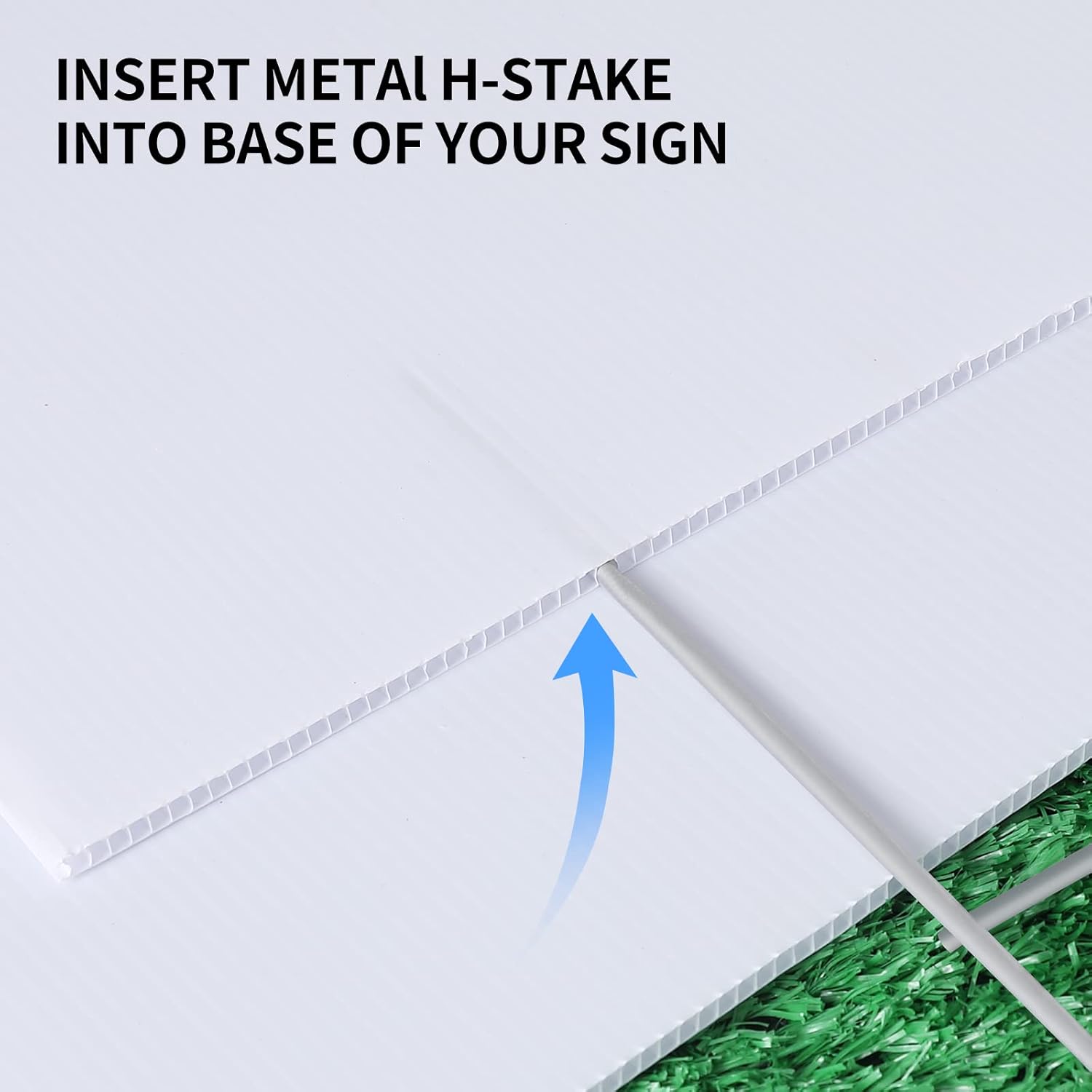 18x12 Inch Blank Yard Signs wi - Yard Sign Blank บทวิจารณ์และราคา