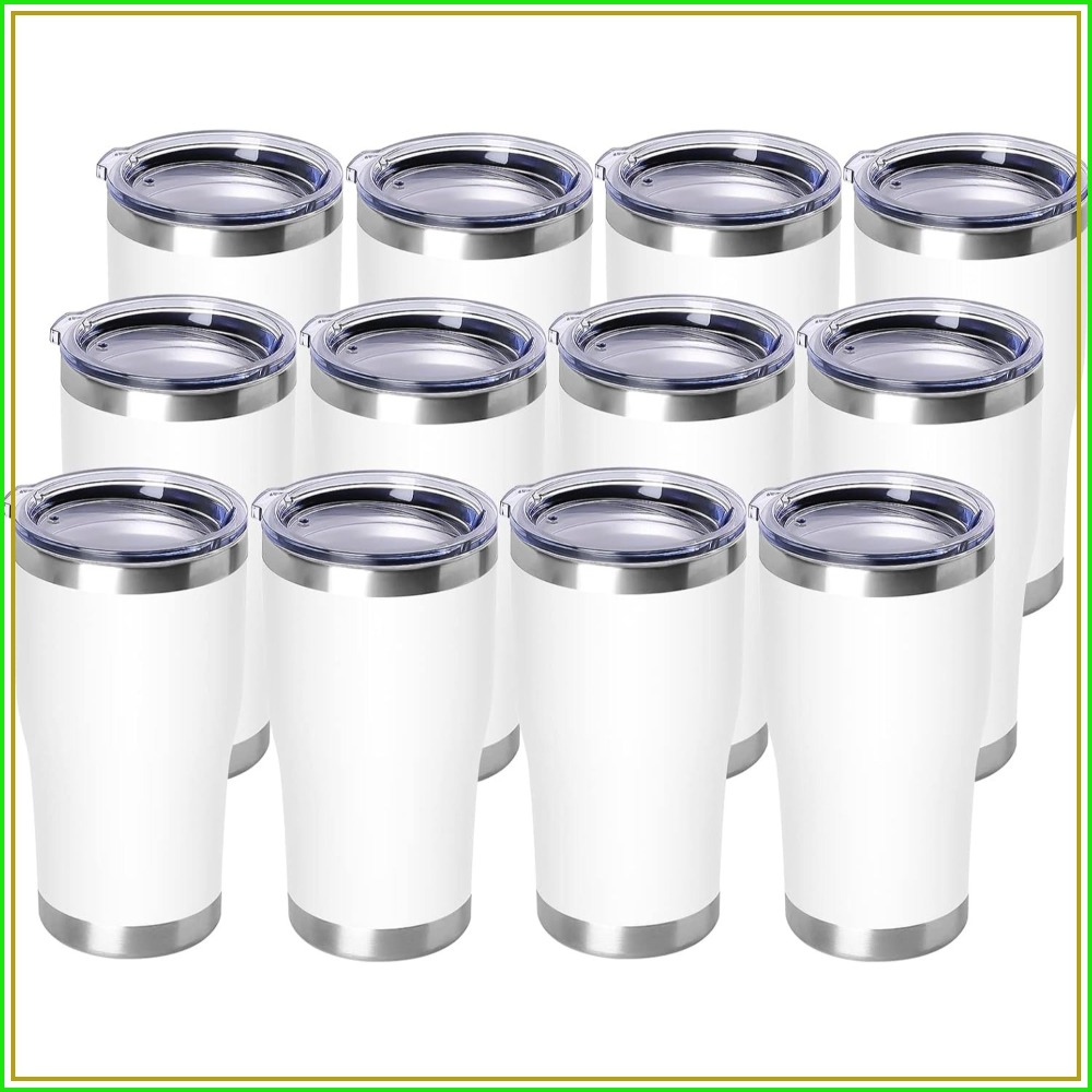 20oz Stainless Steel Tumbler w - Tumbler 20Oz White บทวิจารณ์และราคา