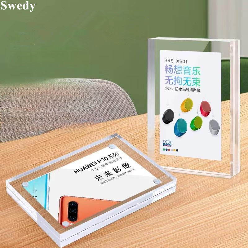20MM Thick Magnetic Acrylic Si - Photo Acrylic Block บทวิจารณ์และราคา