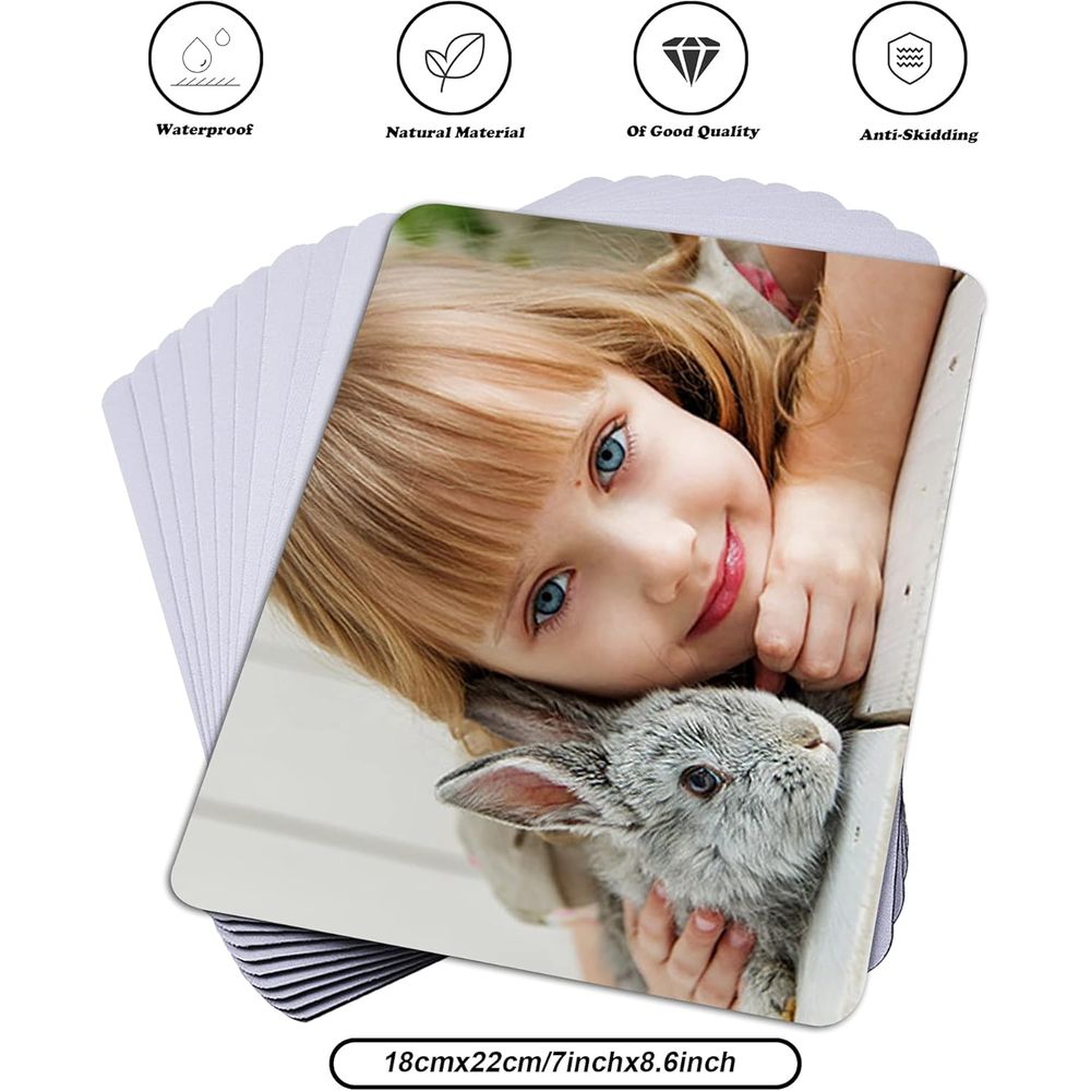 10 Pack Sublimation Blank Mous - Mouse Pad Blank Sublimation บทวิจารณ์และราคา