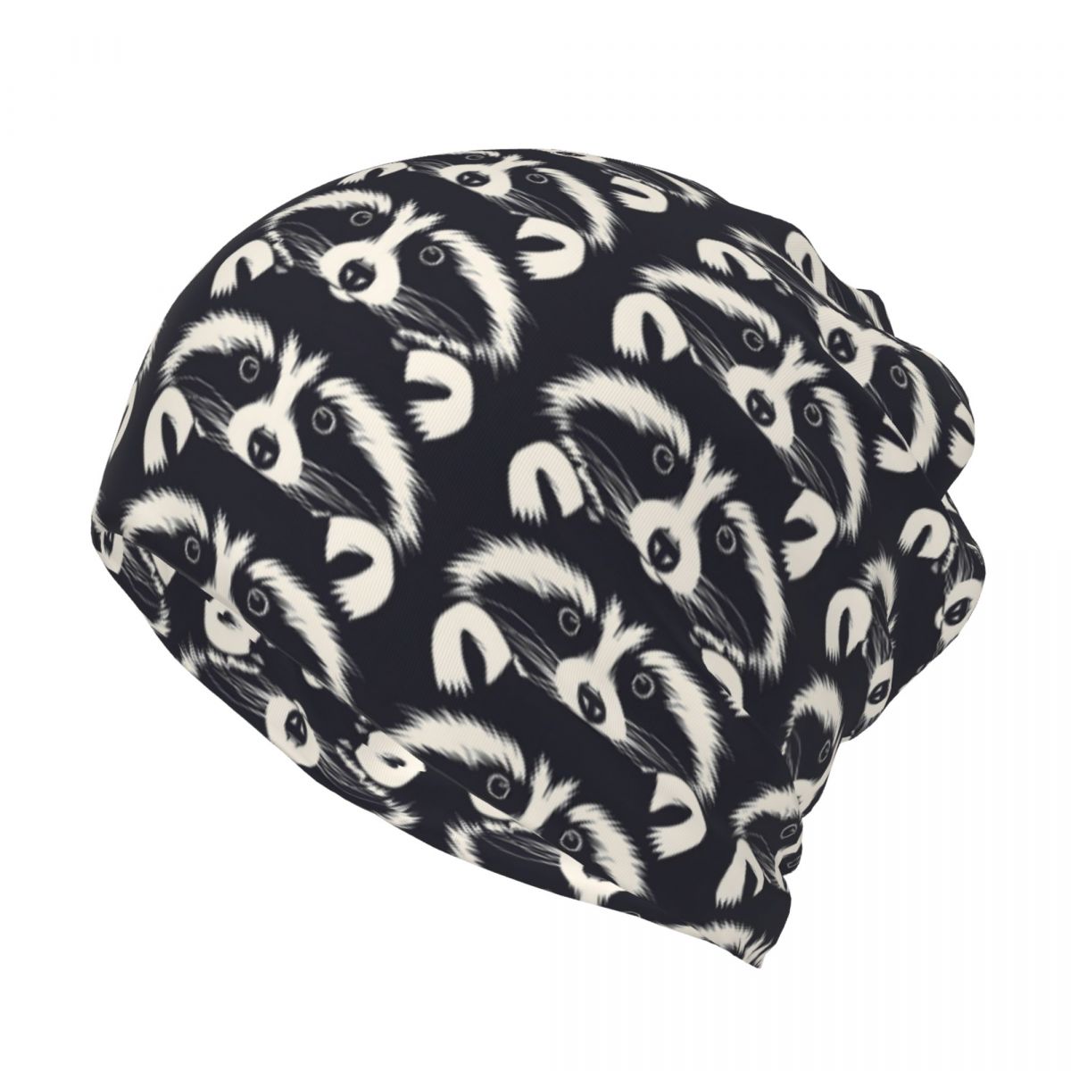 Black And White Raccoon Face P - Bandana Blank White บทวิจารณ์และราคา