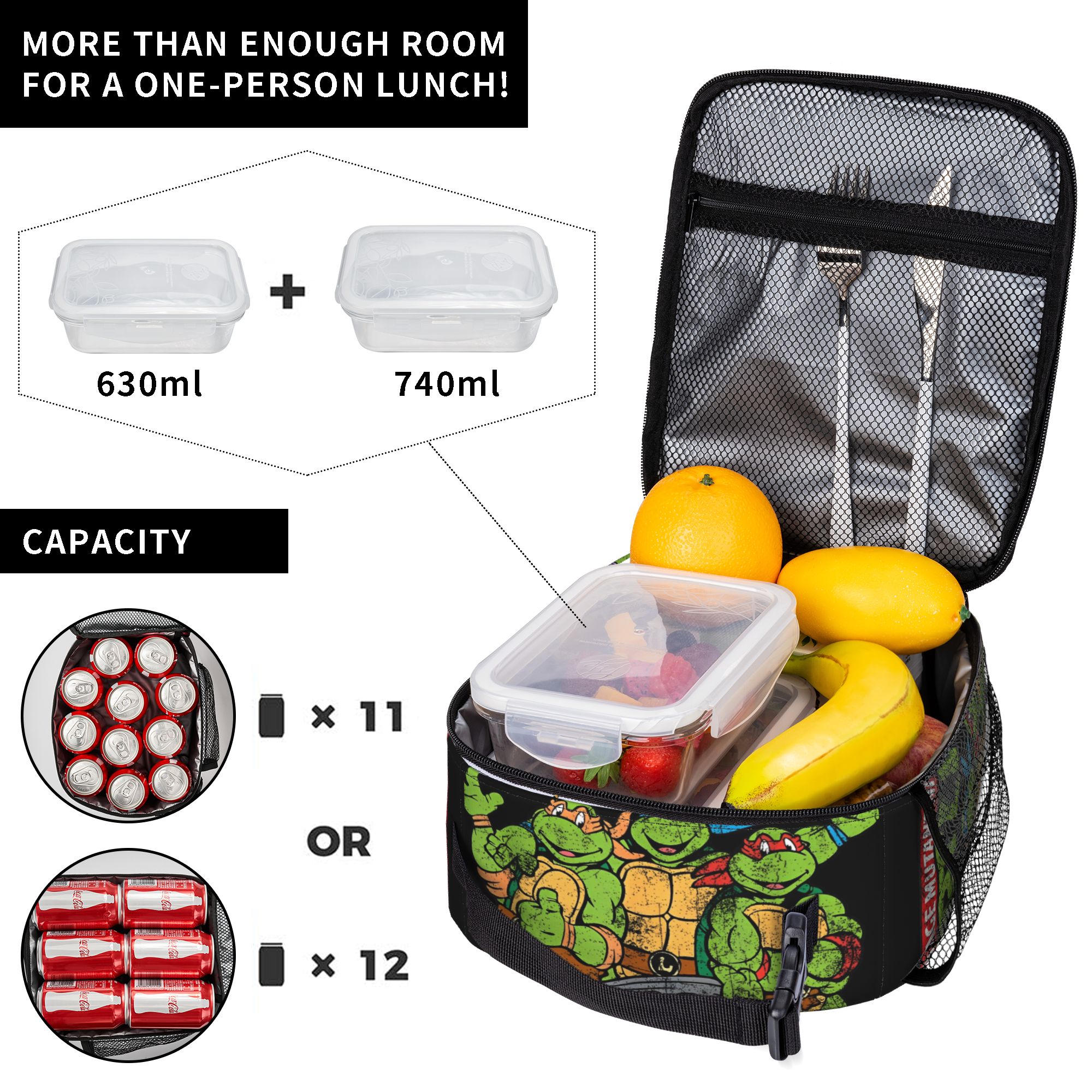 Logo TMNT Cartoon Anime  Insul - Tote Bag Sublimation บทวิจารณ์และราคา
