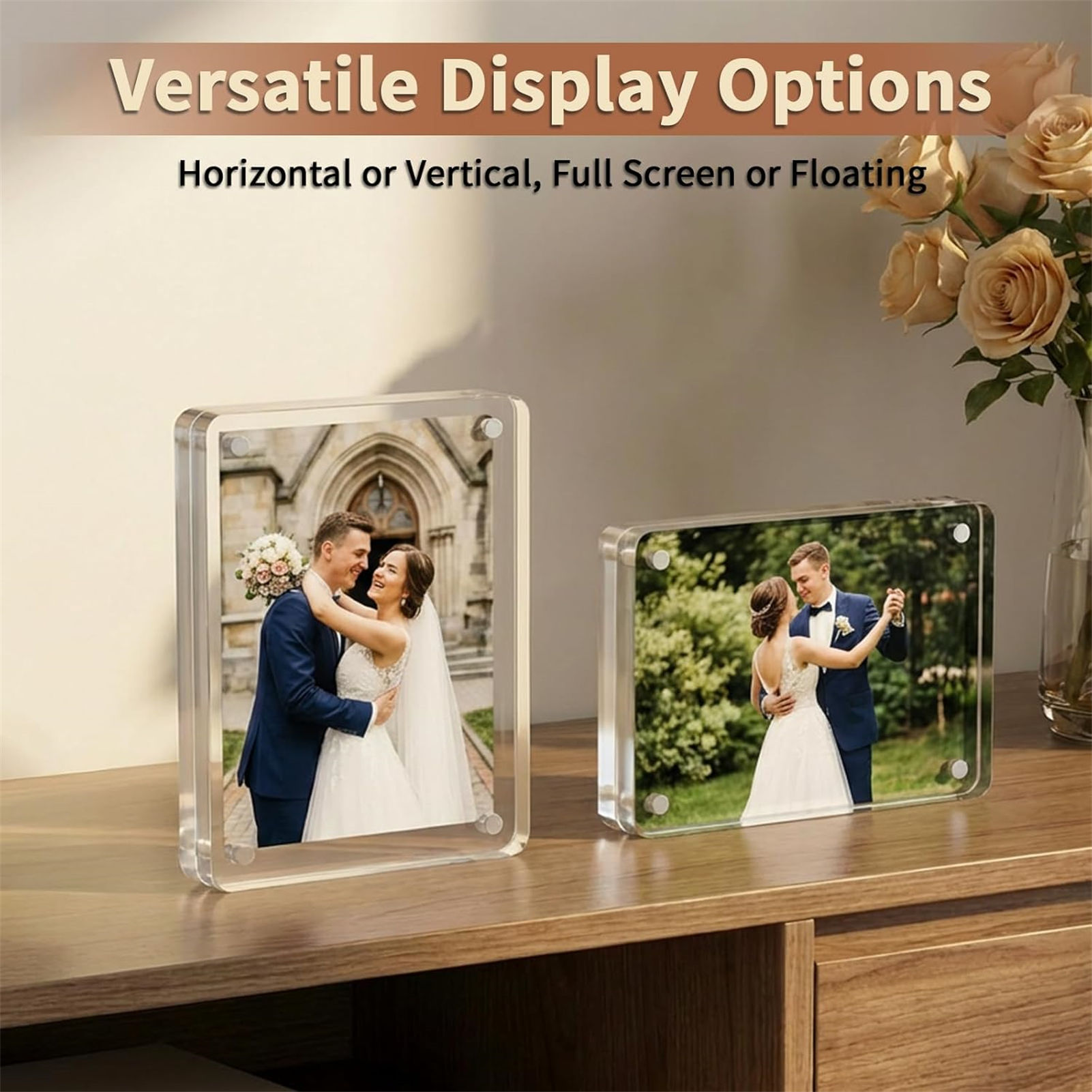 Acrylic Magnetic Photo Frame 2 - Photo Acrylic Block บทวิจารณ์และราคา