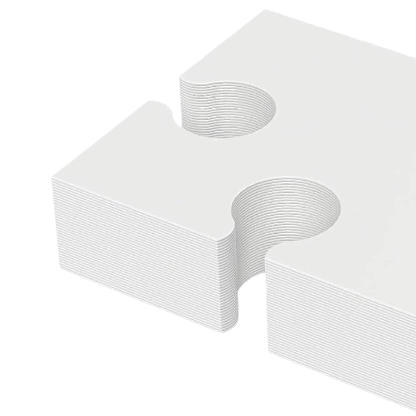 White Cardboard Puzzle Set Bla - Puzzle Blank White บทวิจารณ์และราคา