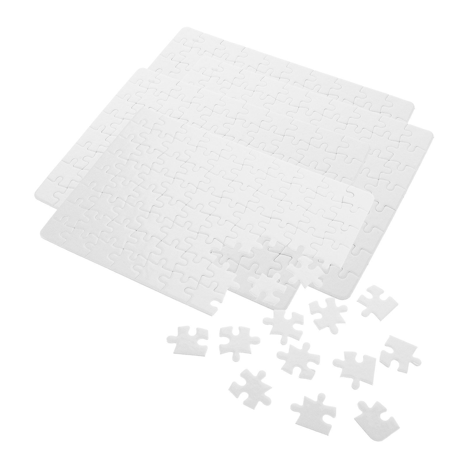 4 Sheets White Puzzle Boards D - Puzzle Blank White บทวิจารณ์และราคา
