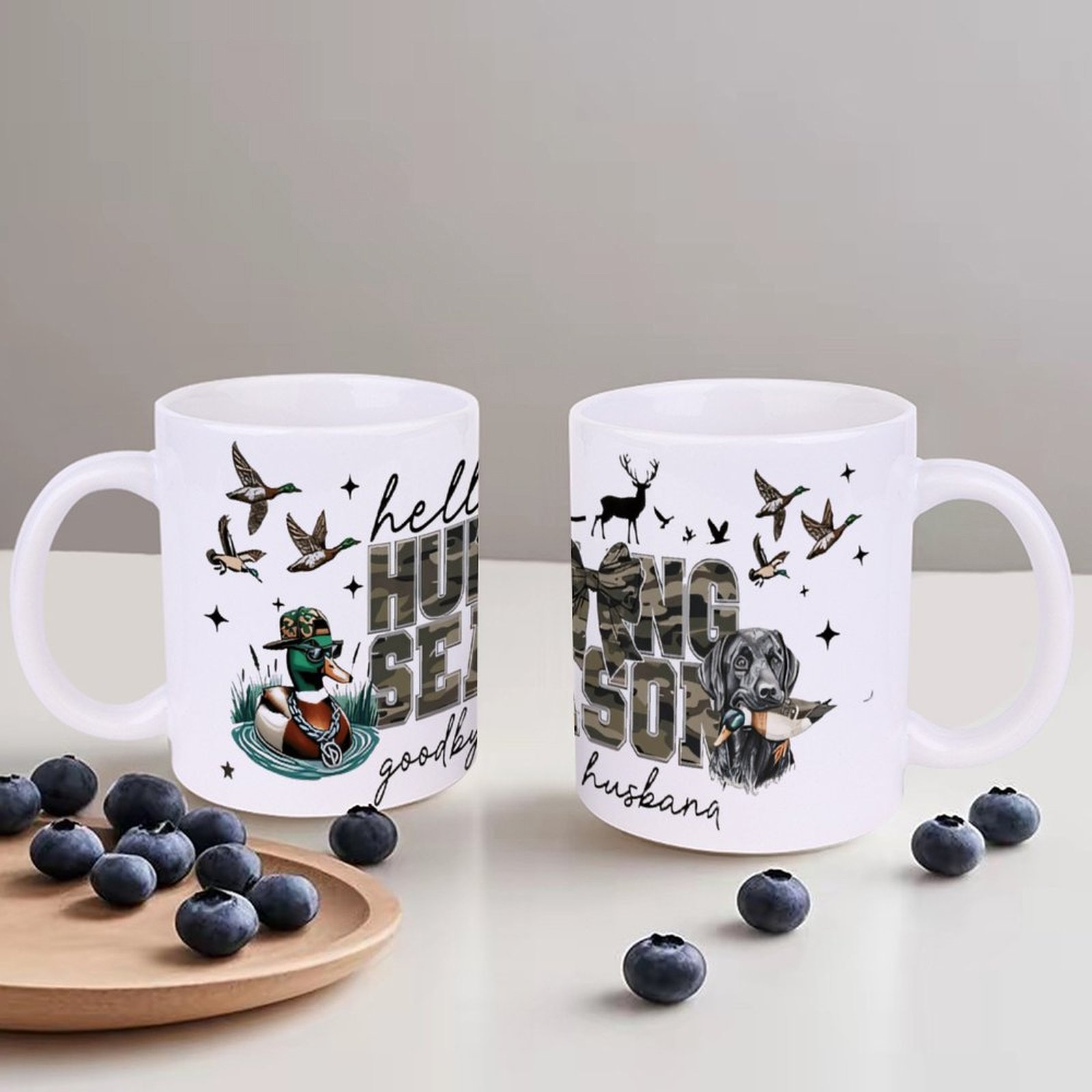 Hello Hunting Season Goodbye H - Sublimation Mug White บทวิจารณ์และราคา