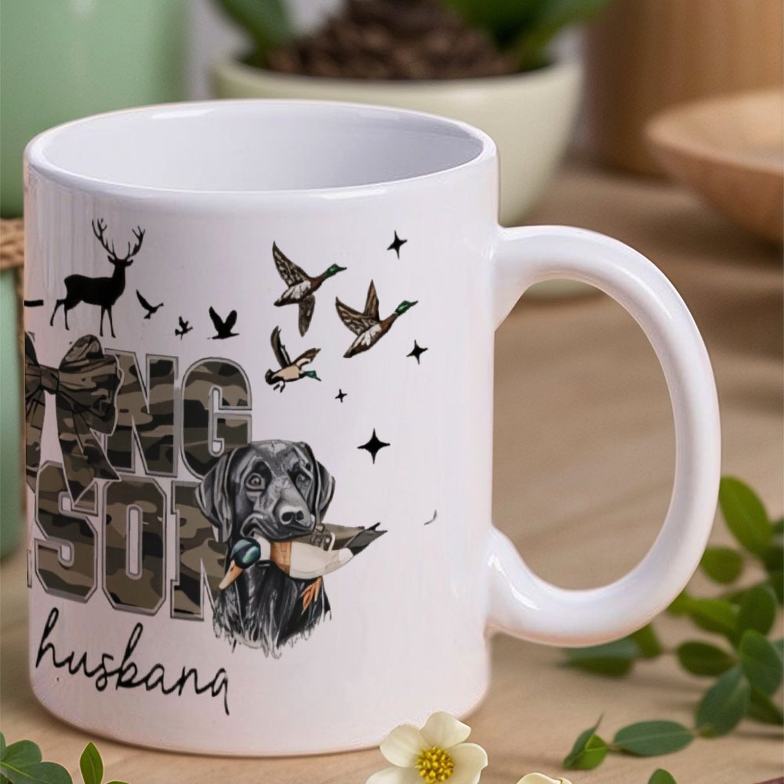 Hello Hunting Season Goodbye H - Sublimation Mug White บทวิจารณ์และราคา